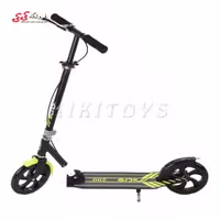 اسکوتر آلومینیومی دو چرخ میکرو مشکی-سبز MICRO S200