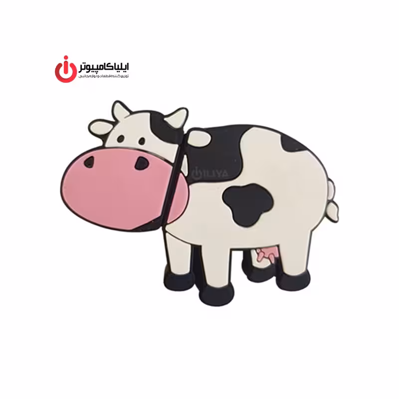 فلش مموری فانتزی کینگ فست مدل CW-10 طرح گاو ظرفیت 32 گیگابایت