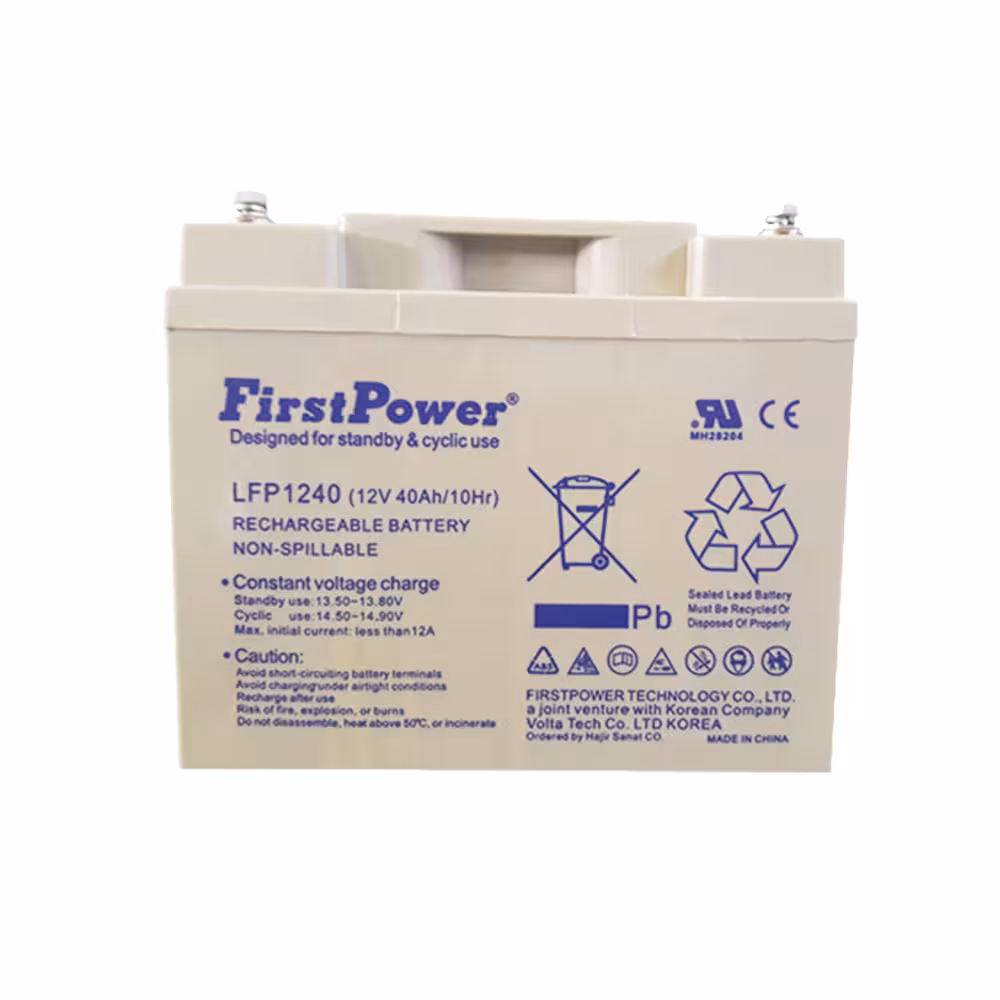 باتری یو پی اس فرست پاور 12 ولت 40 آمپر