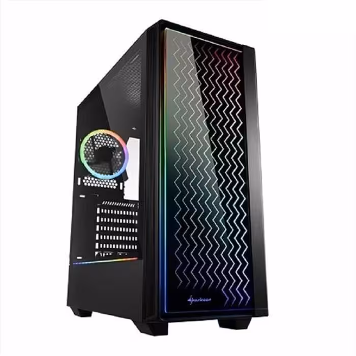 کیس گیمینگ شارکن مدل RGB LIT 200