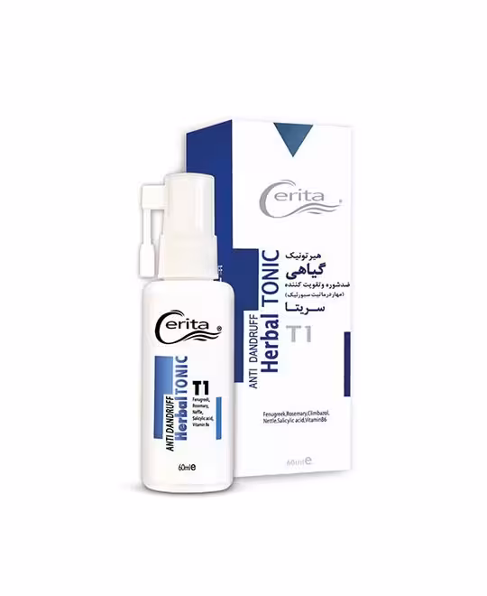 تونیک تقویت کننده و ضد شوره مو تی1 سریتا 60 میلی لیتر