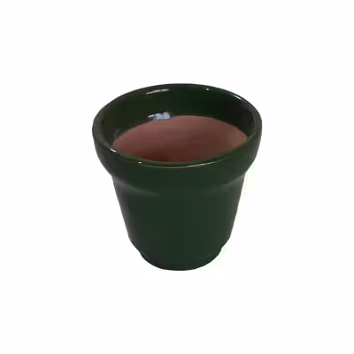 گلدان سفالی کد 4 به همراه زیر گلدانی