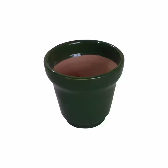 گلدان سفالی کد 4 به همراه زیر گلدانی