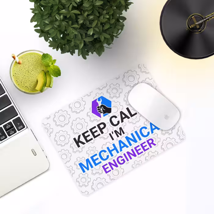 ماوس پد ترمه طراحان ایده مدل mechanical engineer کد cfp1259