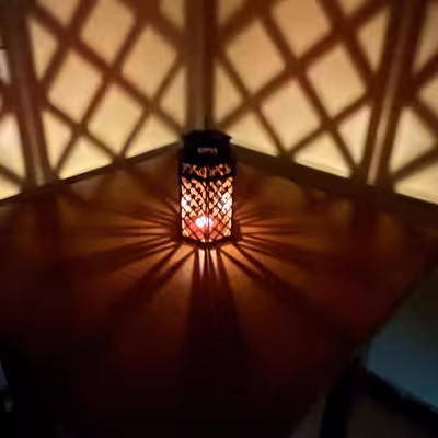 جاشمعی اف جی کات مدل فانوس طرح دختر تبتی