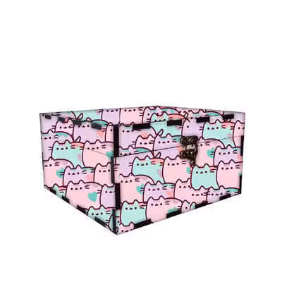 جعبه هدیه مدل گربه کد 1000