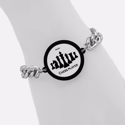 دستبند ناکسیگو مدل شطرنج کد BZ7141