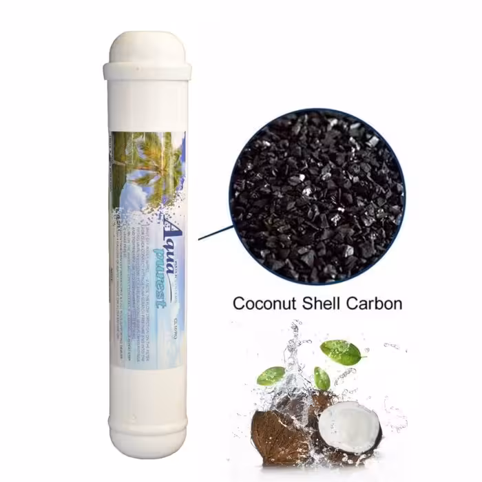 فیلتر دستگاه تصفیه کننده آب آکوا پیورست مدلRO-COCONUT SHELL مجموعه 5 عددی