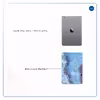 برچسب پوششی ماهوت مدل Blue Ocean Marble مناسب برای تبلت اپل iPad mini 2 2013 A1491