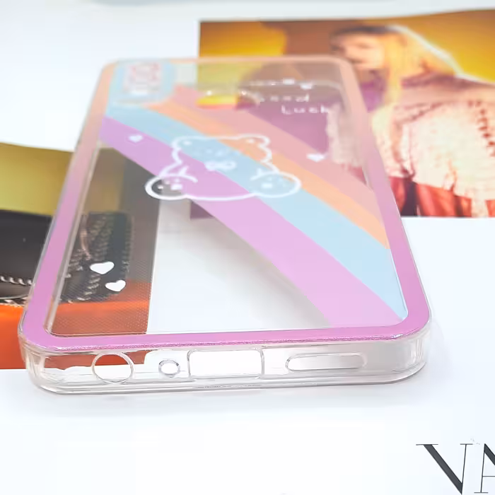  کاور لاین کینگ مدل خرس رنگی مناسب برای گوشی موبایل  سامسونگ Galaxy A13 4G