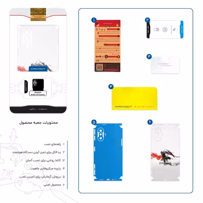 برچسب پوششی ماهوت مدل Prototype Game Series-FullSkin مناسب برای گوشی موبایل شیائومی Redmi K40 Gaming