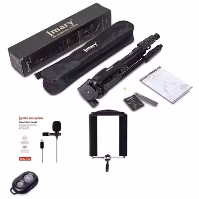 سه پایه دوربین جی ماری مدل KP-2234 کد 195 مجموعه 4 عددی