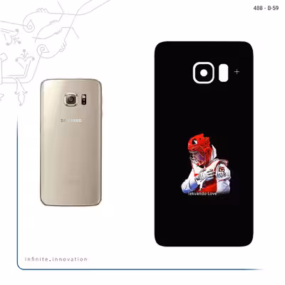 برچسب پوششی ماهوت مدل Tekvando مناسب برای گوشی موبایل سامسونگ Galaxy S6 Edge Plus