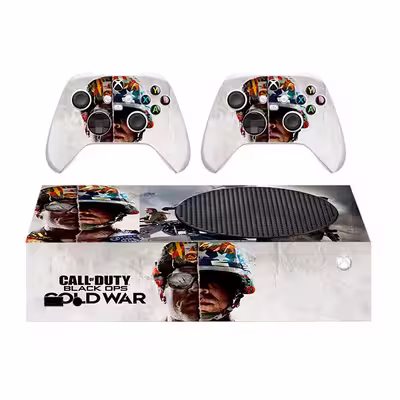 برچسب کنسول بازی ایکس باکس series s مدل call of duty کد 4 مجموعه 4 عددی