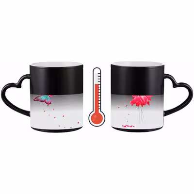 ماگ حرارتی مدل دسته قلب کد AH27