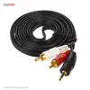 کابل تبدیل جک 3.5 میلی متری به دو RCA تسکو مدل TC 81 به طول 2 متر
