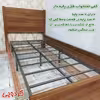تخت خواب یک نفره کد SP001 سایز 90x200 سانتیمتر