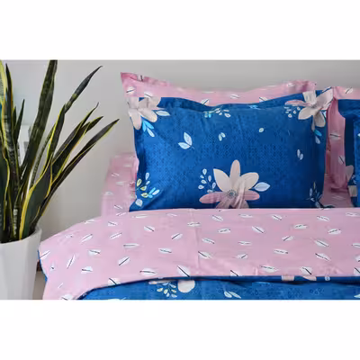 سرویس ملحفه بومرنگ مدل Flora دونفره 6 تکه