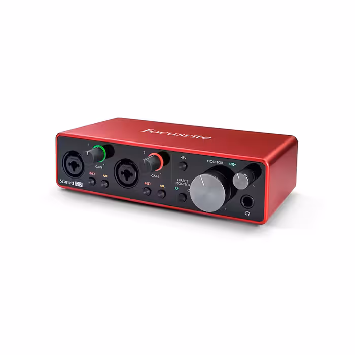 کارت صدا فوکوس رایت مدل Scarlett 2i2 3rd Gen