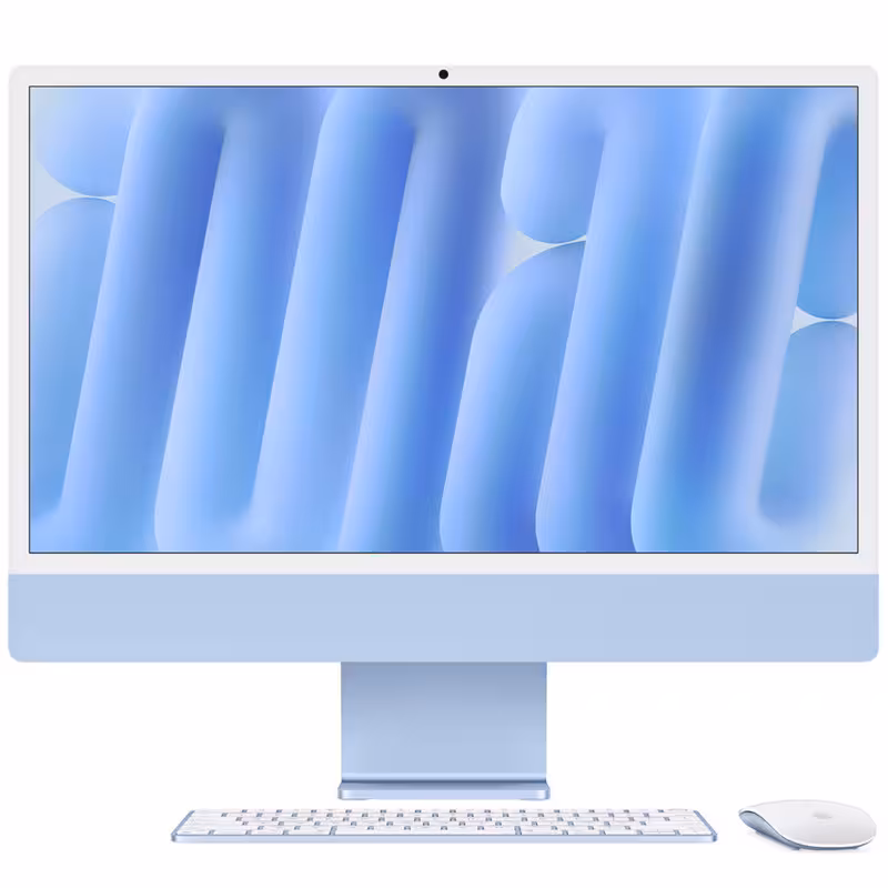 کامپیوتر همه کاره 24 اینچ اپل مدل iMac M4 10 Core-16GB RAM-256GB SSD