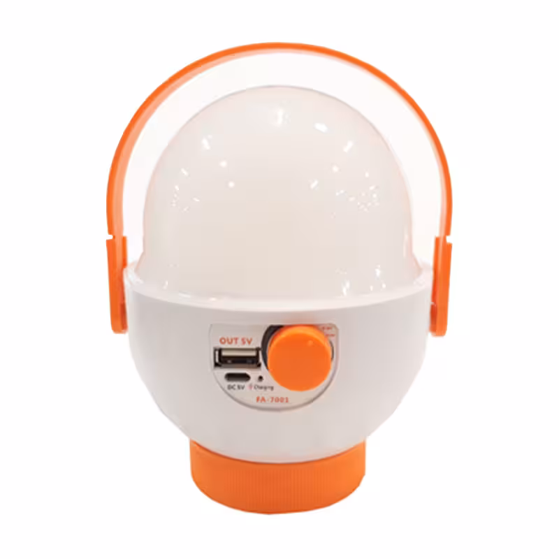 چراغ چادر شارژی okgo کد FA-7001