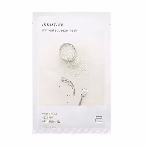 ماسک ورقه ای برنج اینسفری کره ای | Innisfree rice Mask