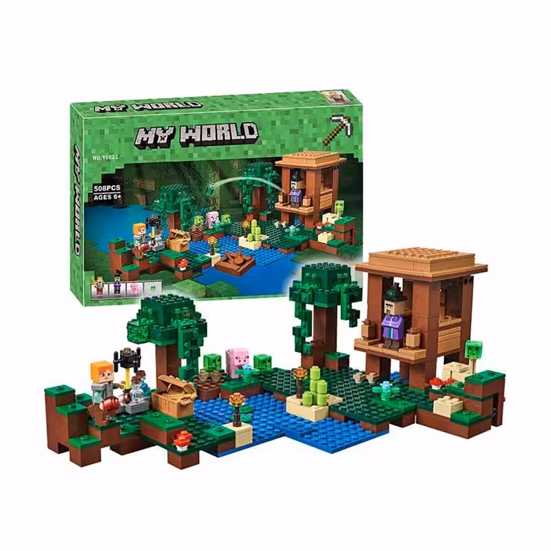 اسباب بازی لگو ماینکرفت 508 تکه کد 10622