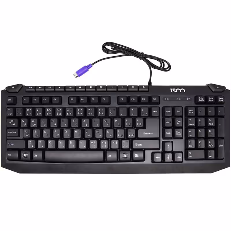 کیبورد سیمدار TSCO 8024