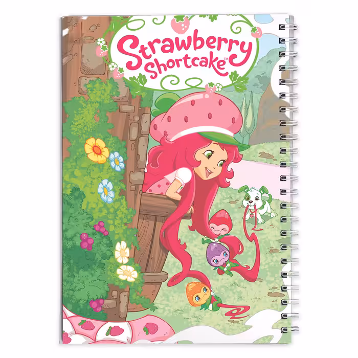 دفتر مشق کارتون توت فرنگی کوچولو