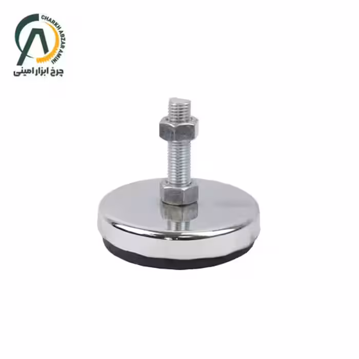 پایه کابینت فلزی پیچ 16 کفی 135 میلی متر