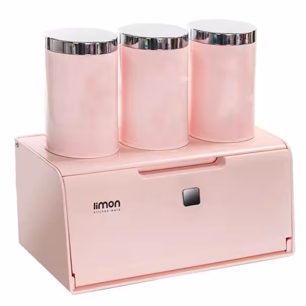 ظرف نان پلاستیکی لیمون به همراه بانکه کد 705