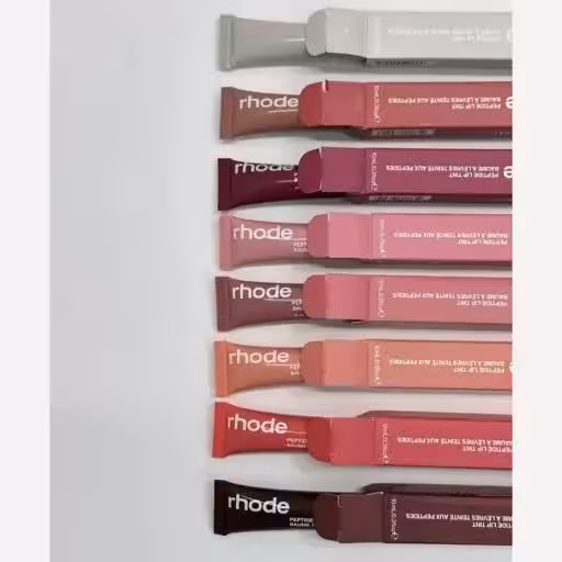 بالم لب لیپ اویل لیپ گلاس طرح رود rhode رژ مایع شیشه ای براق ویتامین لب ها فانتزی کیوت پینترستی رژ خیس کادو تولد هدیه