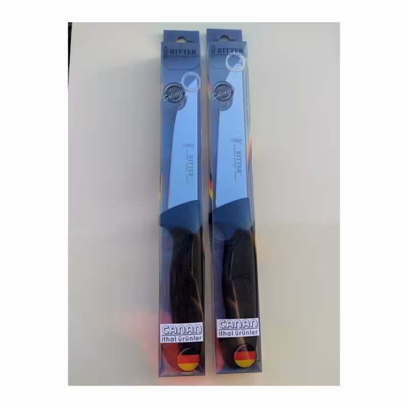 ست چاقوی قصابی زولینگن (Solingen) مدل 13 و 15 سانتی‌متر – ساخت آلمان