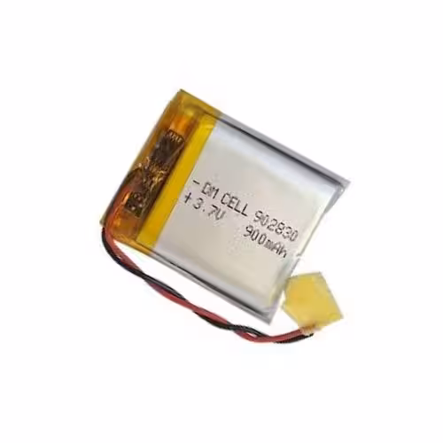 باطری لیتیوم - پلیمر 902830 ظرفیت 900 میلی آمپر