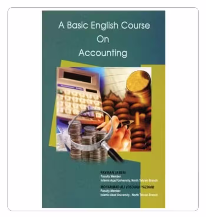 کتاب A Basic English Course Accounting