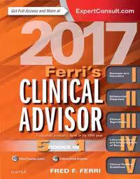 خرید و دانلود نسخه کامل کتاب Ferri’s Clinical Advisor 2017