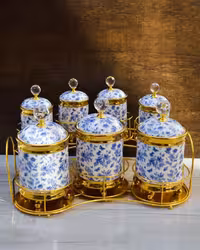 ست پاسماوری 8 پارچه آجار ترکیه کد ACAR-KAL-173