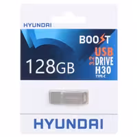 فلش مموری هیوندای مدل  Boost H30 USB 3.2 Type-C ظرفیت 128 گیگابایت