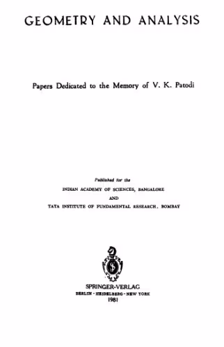 خرید و دانلود نسخه کامل کتاب Geometry and analysis: Papers dedicated to the memory of V.K.Patodi