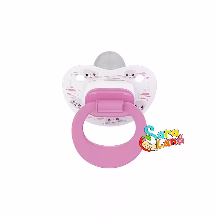 پستانک ارتودنسی یومامی پرایم طرح فوک صورتی