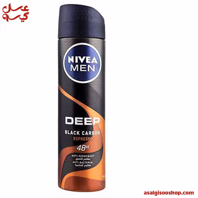 اسپری ضد تعریق اسپرسو سری دیپ مردانه نیوآ | Nivea Men Deep Espresso Spray | کد 2931