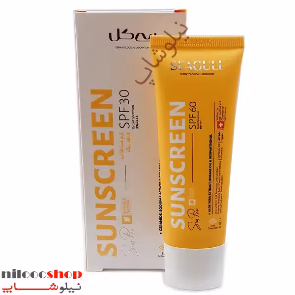 کرم ضد آفتاب سی گل SPF60 بدون رنگ حجم 50 میلی لیتر