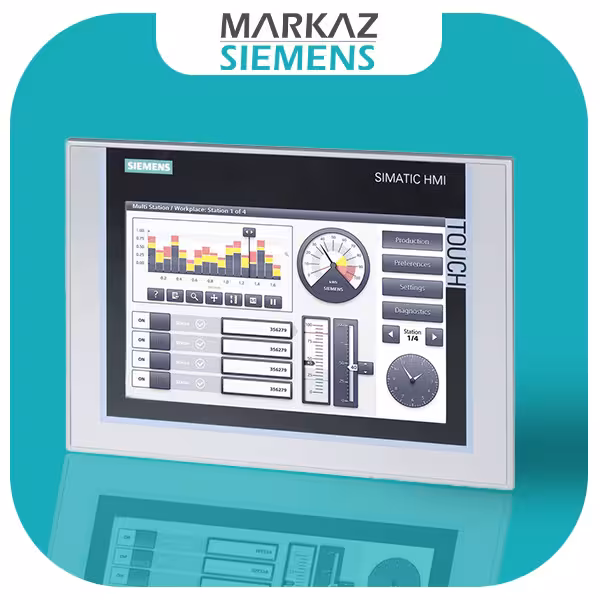 اچ ام آی زیمنس HMI TP900 Comfort 9" widescreen TFT display کدفنی 6AV2124-0JC01-0AX0
