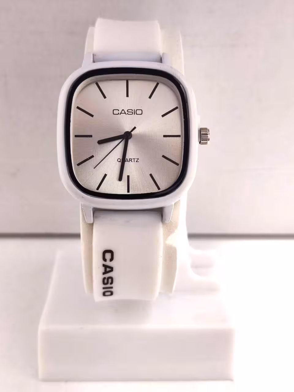 ساعت کاسیو اولدمانی بند رابر پاستیلی