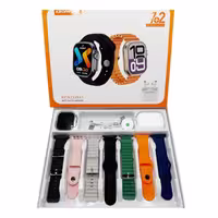 پک ساعت هوشمند و ایرپاد پرو مدل KEQIWEAR KW56 ULTRA3 با 7 بندساعت