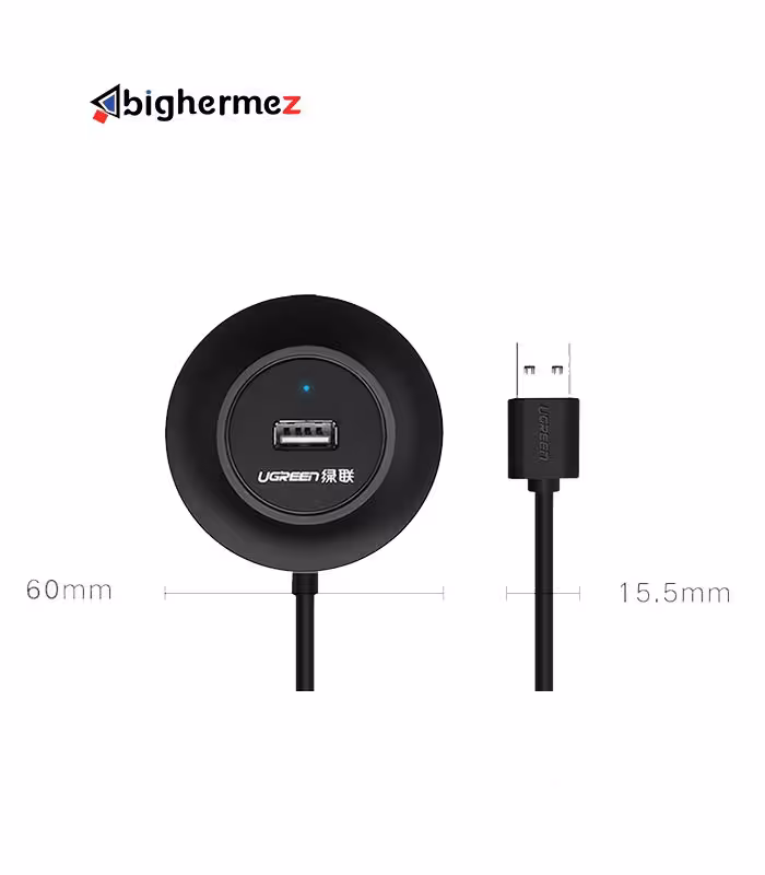 هاب چهار پورت USB2.0 یوگرین مدل CR106-20277