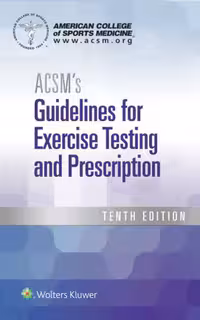 خرید و دانلود کتاب ACSM&#039;s Guidelines for Exercise Testing and Prescription