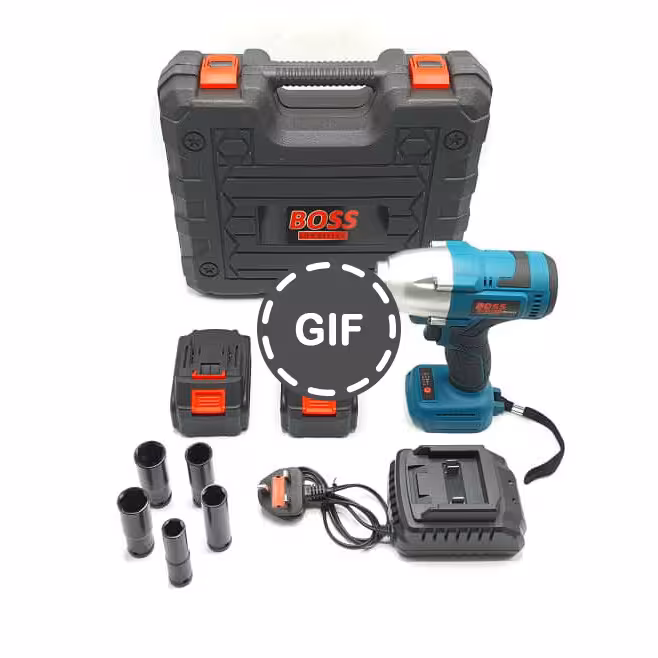 بکس شارژی باس 1/2 اینچ 650 نیوتن مدل HD1633