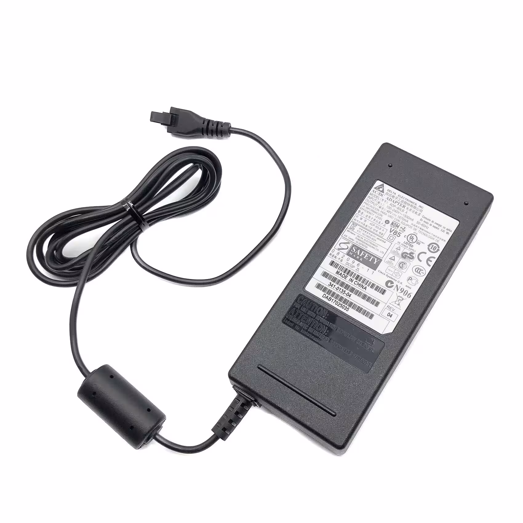 آداپتور 48 ولت  جریان 1.670 آمپر سیسکو سوکت 2 پین ، مناسب برای گوشی های تلفن سیسکو Cisco