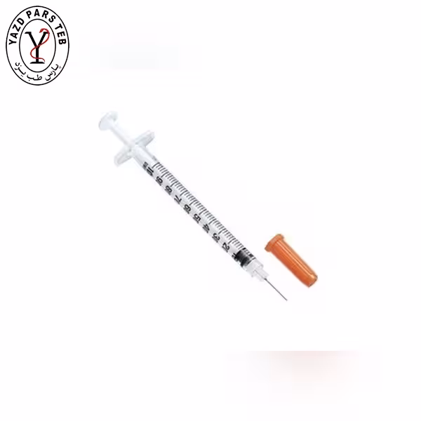 سرنگ انسولین استریل 1cc  آوا پزشک G30 – 8mm